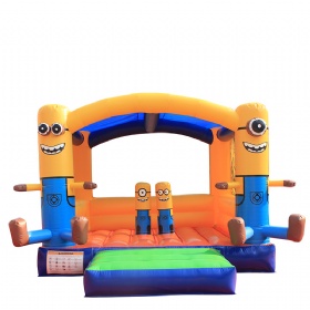 Inflatable Minions Bouncer with 4 by 4 Meter